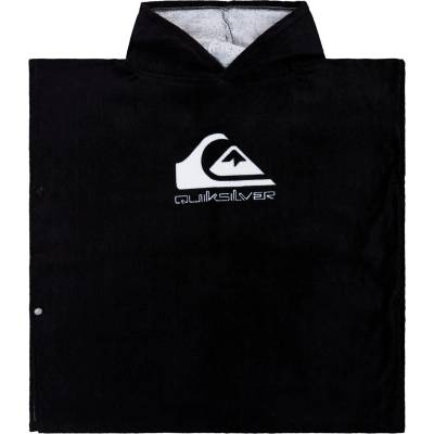 Quiksilver Детско пончо за сърф Quiksilver Kid's Hoody Towel Surf poncho - Black - размер One Size (750-3066-0111)