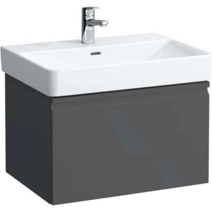 Laufen Pro S - Шкаф за мивка, 67x45x39 см, 1 чекмедже, графитен мат H4834520964801 (H4834520964801)