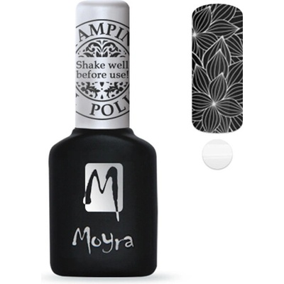 Moyra Stamping Gel lak na razítkování Bílý 10ml