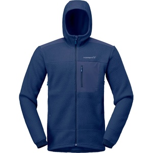 Norrøna Мъжко поларено яке Norrøna Trollveggen Warm3 Zip Hood Fleece jacket - Indigo Night (005-6810-0112)