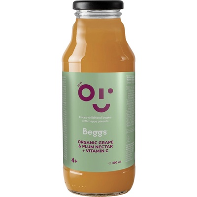 Beggs BIO Nektár hroznové víno & slivka 300ml