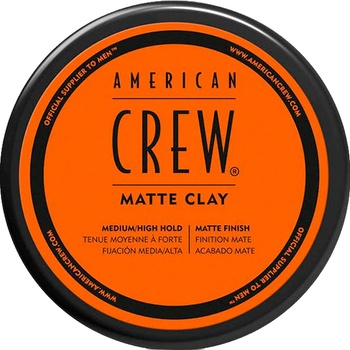 American Crew матова глина за оформяне на косата средна фиксация 85 g