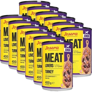Josera Meat Lovers Menu Пуйка Junior 12 x 400 г