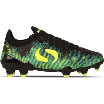 Sondico Детски футболни бутонки Sondico Blaze Childrens FG Football Boots - Black/Green