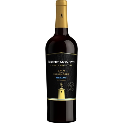 Private Selection Merlot Aged in Rum Barrels 2021 14,5% 0,75 l (čistá fľaša)