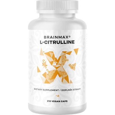 BrainMax L-Citrulline L-citrulin 210 rostlinných kapsúl