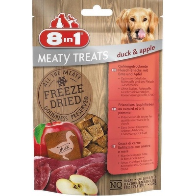 8 in 1 Pet Products GmbH 8in1 Meaty Treats FD Duck & Apple 50 g