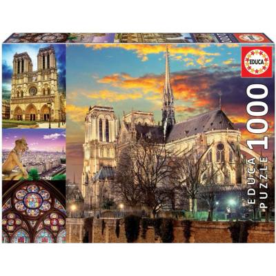 Educa Notre Dame koláž 1000 dílků