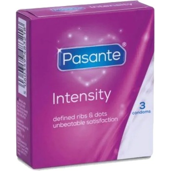 Image 1 of Pasante Оребрени презервативи "pasante intensity" 3 броя