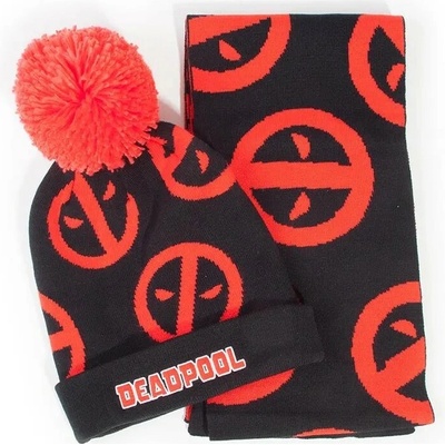 Deadpool Classic Style Guide Deadpool Symbol & Scarf Giftset Multicolor