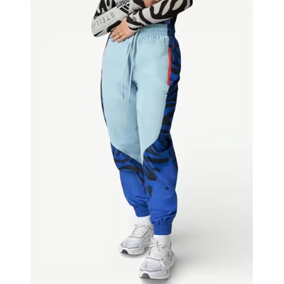 Adidas х Stella McCartney Printed Woven Track Pants Blue