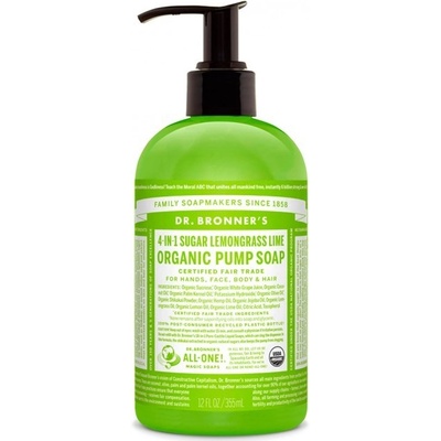 Dr. Bronner's Shikakai Citrónová tráva Limetka tekuté mydlo 355 ml