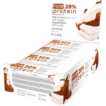 Image 1 of Nice Pro Nice Protein Bar | 28% Protein [12 x 45 грама] Кокос
