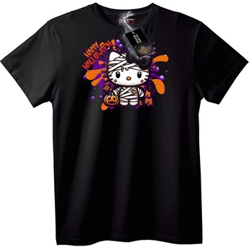 NOONEBRAND Тениска Halloween Мумия Hello Kitty - S, White