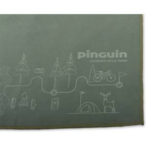 Pinguin Кърпа Pinguin Micro Map 75 x 150 cm, сива (677089)