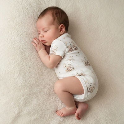 Baby Service Dojčenské rastúce body krátky rukáv Medvedíci Česká výroba