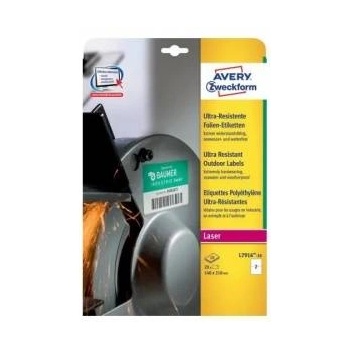 Avery Zweckform ultra resistant A4 210x148mm, white