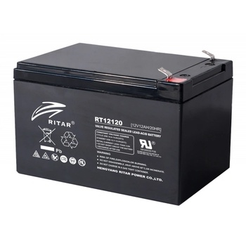 Image 1 of Ritar Оловна Батерия RITAR, (RT12120) AGM, 12V, 12 Ah, 151/ 98/ 95 mm, Tерминал2 (RITAR-RT12120)