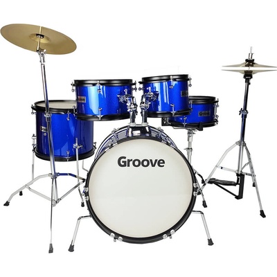 GRV Junior Drum Set for kids Blue