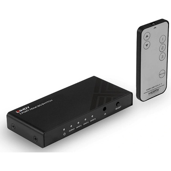 Lindy HDMI 18G суич с 3 порта, Lindy 38232 (38232)