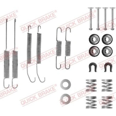 Súprava príslušenstva, brzdové čeľuste QUICK BRAKE 105-0718