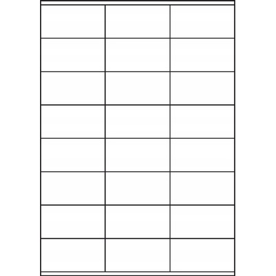 Image label Samolepicí etikety A4 100 ks - 70 × 36 mm – Sleviste.cz