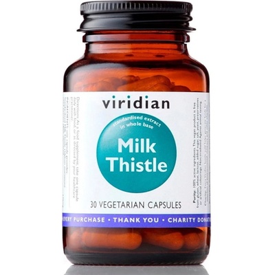 Viridian Milk Thistle 30 kapslí