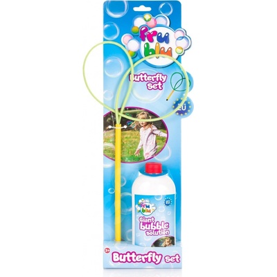 Bublifuk Fru Blu Velké bubliny Motýl a náplň 0 5L