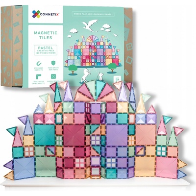 Connetix Pastel Creative 120 ks