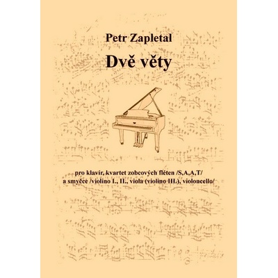 Zapletal Petr Dvě věty