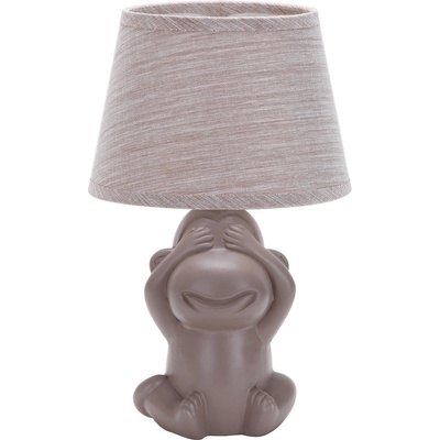 Onli - Настолна лампа MONKEY 1xE14/6W/230V кафяв (OL0222)