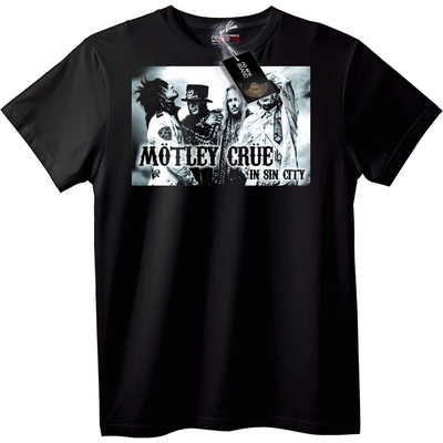 NOONEBRAND Тениска Mötley Crüe В Грешния Град - XL, Black