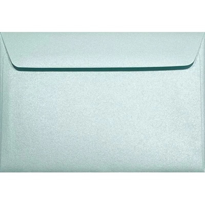 NETUNO Obálka C6 metalická Majestic Damask Blue světle modrá