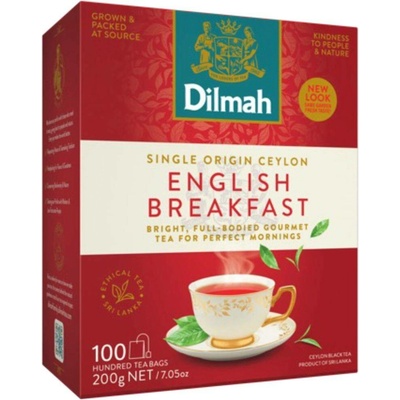 Dilmah Černý čaj English Breakfast 100's 100 x 2 g