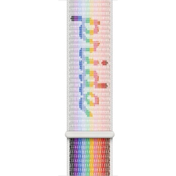 Apple Каишка Apple - Pride Edition Sport Loop, Apple Watch, 41 mm, многоцветна (mu9p3zm/a)