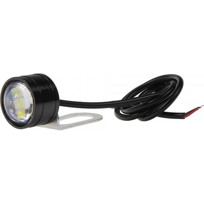 LED světlo pro denní svícení 21mm, 12V, bílá (není vodotěsné)