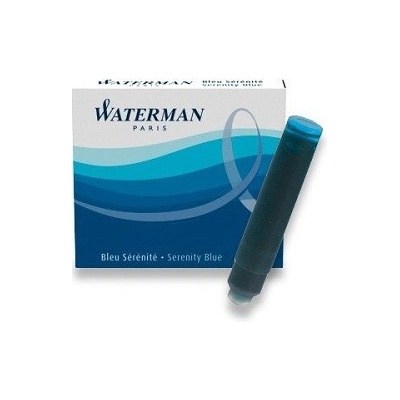 Waterman 297803241 inkoustové bombičky krátké modré