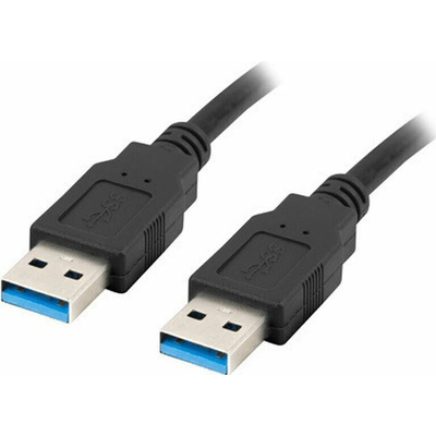 Lanberg CA-USBA-20CU-0010-BK USB 2.0, USB, A, 1m, černý