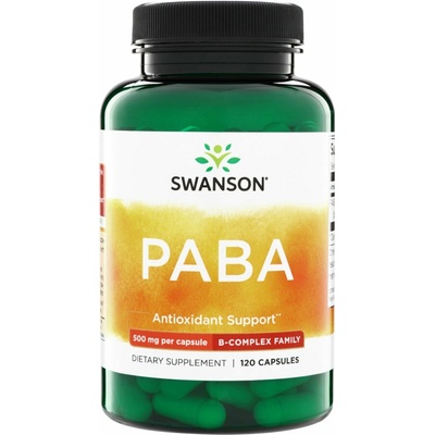 Swanson PABA 500 mg120 kapslí