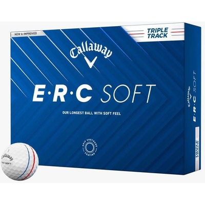 Callaway ERC Soft Triple Track bílé 3 x 3 ks – Zboží Dáma