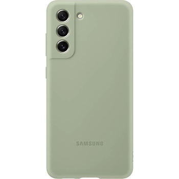 Image 1 of Samsung Оригинален гръб Samsung Silicone Cover за Galaxy S22 Ultra - Olive Green, EF-PS908TME
