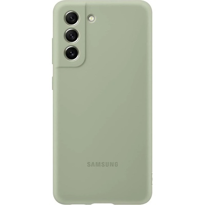Samsung Оригинален гръб Samsung Silicone Cover за Galaxy S22 Ultra - Olive Green, EF-PS908TME
