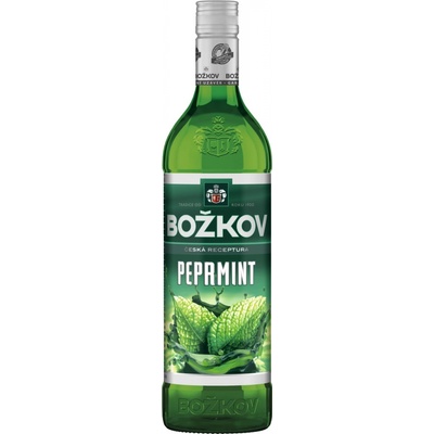 Božkov Peprmint 19% 1 l (holá láhev)