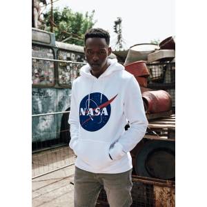 Mister Tee Мъжки суичър Mister Tee NASA в бял цвятMODEL317 SALE - , размер L