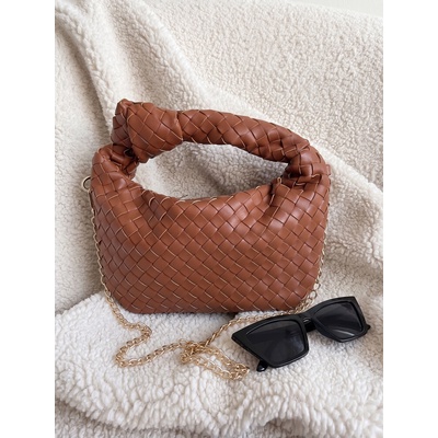 Hnedá kabelka do ruky/ crossbody SS8505-brown