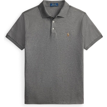 Ralph Lauren Блуза с яка POLO RALPH LAUREN Men's Slim Fit Short Sleeve Polo Shirt - Flannel Hthr