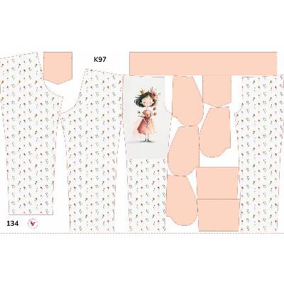 Takoy Panel se střihem rozšířené softshellové kalhoty princezna Emma 134 - Jarní softshell