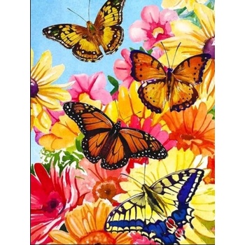 Image 1 of Цветя и пеперуди 25/35 см