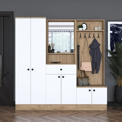 Hanah Home Predsieňová zostava Pome White and Walnut II
