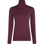Icebreaker Дамско мериносово термобельо Icebreaker Women's 200 Oasis L/S Half Zip Merino longsleeve - Dark Berry (115-2261-0814)